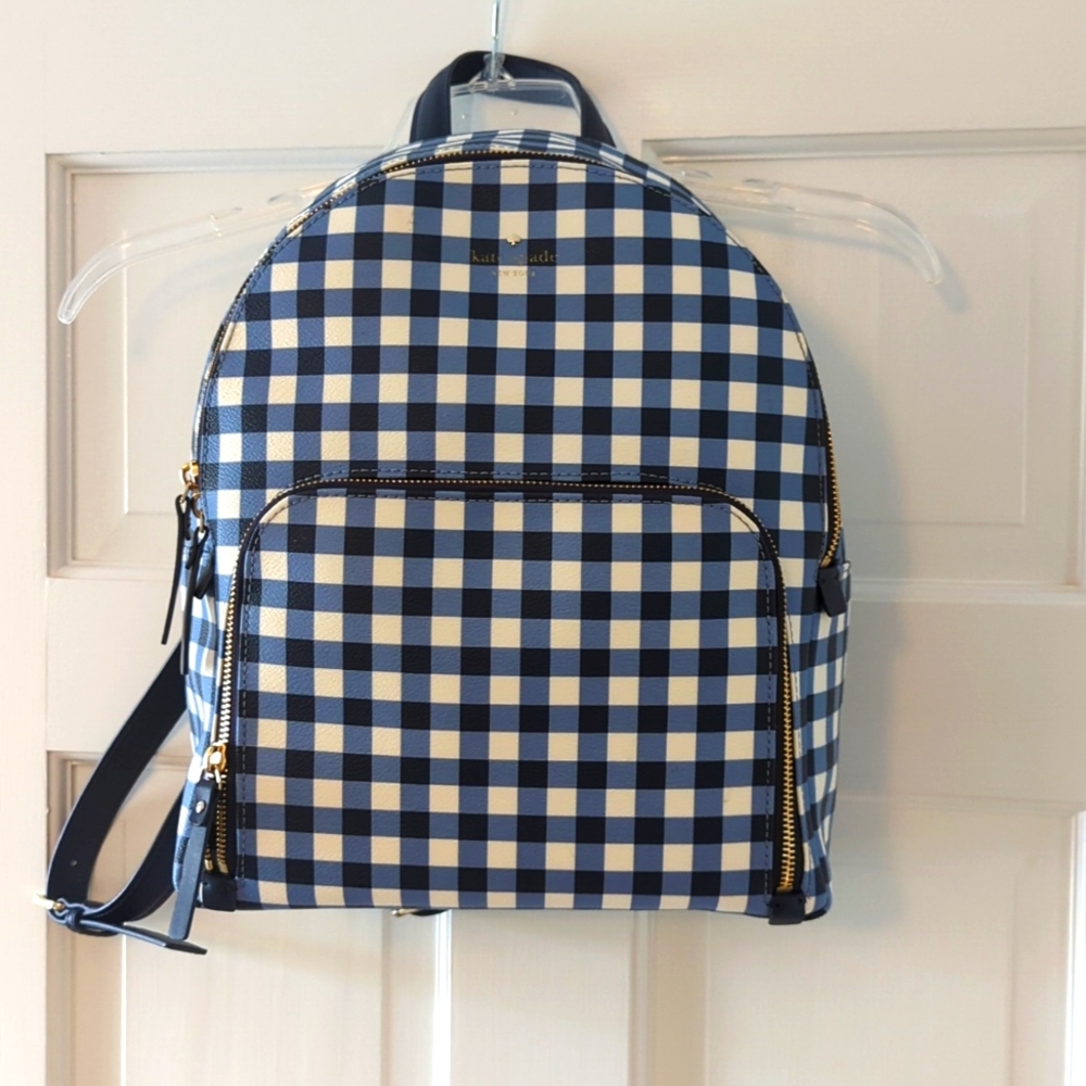 Kate Spade Gingham Backpack